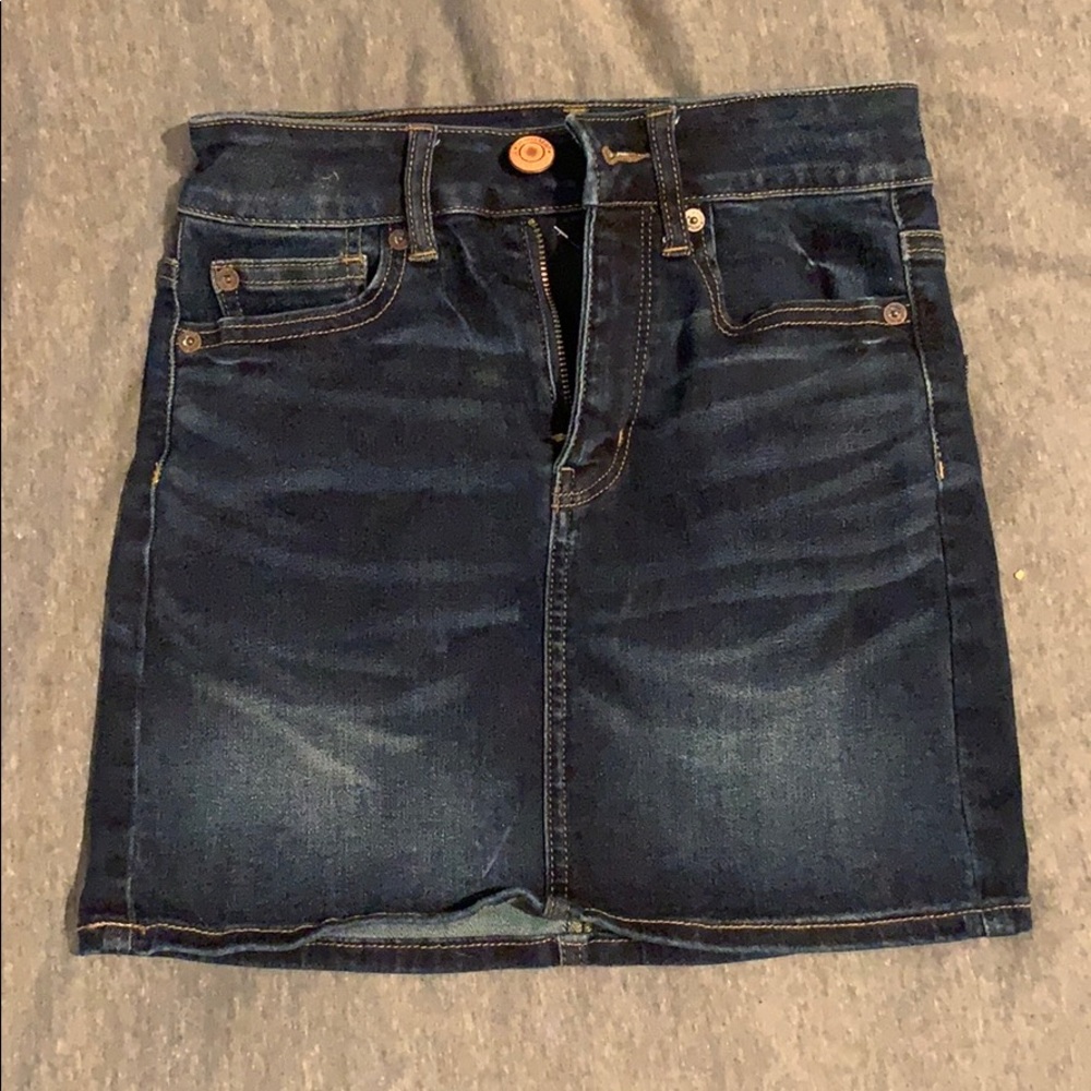 American Eagle Jean Skirt High waisted